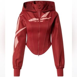 Cardi B Reebok Corset Hoodie Outfit NWOT